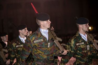 Le prince Gabriel de Belgique, à Bruxelles le 13 octobre 2022