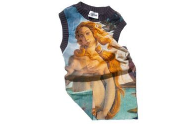 « La naissance de Vénus », de Sandro Botticelli, réinterprétée sur un tee-shirt Jean Paul Gaultier.