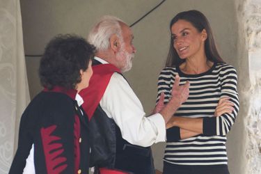 La reine Letizia d'Espagne à Cadavéu, le 29 octobre 2022