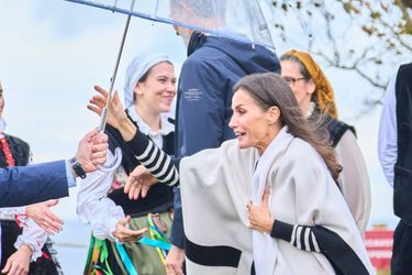La reine Letizia d'Espagne à Cadavéu, le 29 octobre 2022