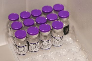Des vaccins contre le Covid-19 de Pfizer-BioNTech.