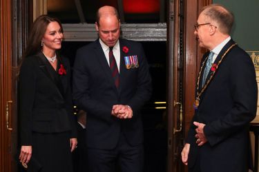 La princesse de Galles Kate et le prince de Galles William au Festival of Remembrance, le 12 novembre 2022.