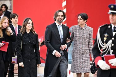 La princesse Alexandra, Dimitri Rassam et Charlotte Casiraghi. 