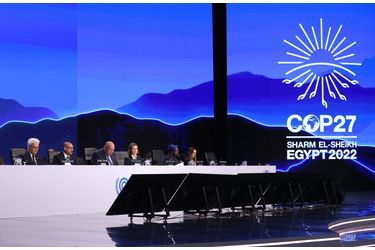 La session de clôture de la COP27, le 20 novembre, à Charm el-Cheikh.