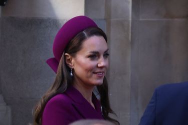 La princesse Kate lors de la réception du président sud-africain, à Londres, le 22 novembre 2022.