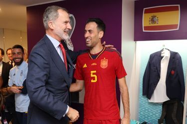 Le roi Felipe VI d'Espagne à Doha au Qatar pour la Coupe du monde de football, le 23 novembre 2022