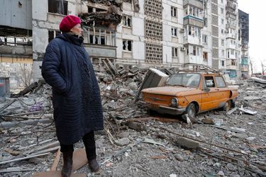 À Marioupol, en Ukraine, le 27 mars 2022.