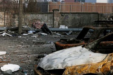 À Marioupol, en Ukraine, le 27 mars 2022.