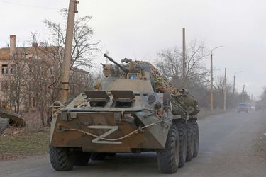 À Marioupol, en Ukraine, le 27 mars 2022.