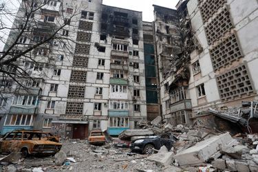 À Marioupol, en Ukraine, le 27 mars 2022.