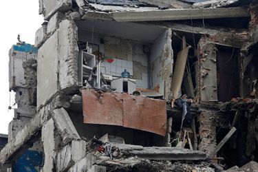 À Marioupol, en Ukraine, le 27 mars 2022.