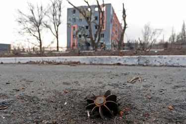 À Marioupol, en Ukraine, le 27 mars 2022.