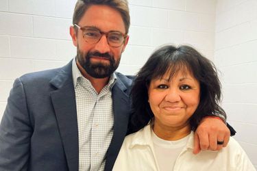 Republican State Representative Jeff Leach met with Melissa Lucio in prison on April 6.