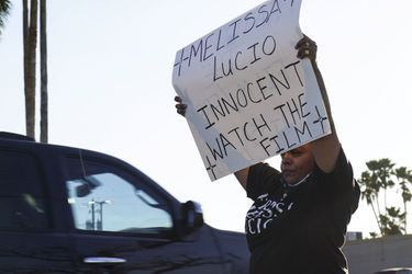 A demonstration last February in Texas aimed at demanding clemency for the mother of the family.