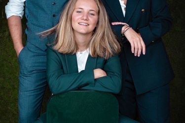 The founders of the concept restaurant Under the Sea: Loris de Vaucelles, Annaïg Ferrand and Jade Frommer (foreground).