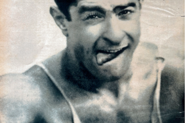Alfred Nakache fece la prima pagina di Match nel 1938 grazie ai suoi cinque scudetti.