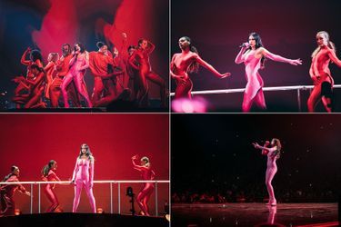 Dua Lipa a présenté son «Future Nostalgia Tour» à l 'Accor Arena.