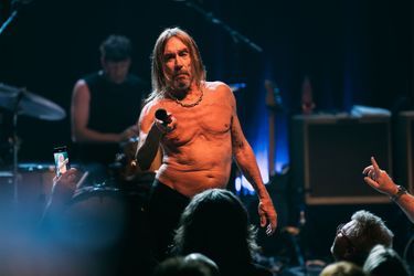Iggy Popas Monake ketvirtadienio vakarą.