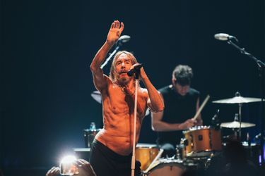 Iggy Popas Monake ketvirtadienio vakarą.
