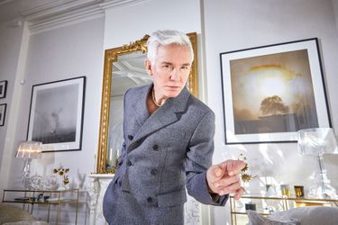 The Australian director at his Manhattan apartment on May 9th.