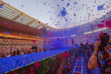 Coldplay is in Paris for four concerts.