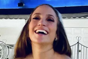 Jennifer Lopez in her second dress