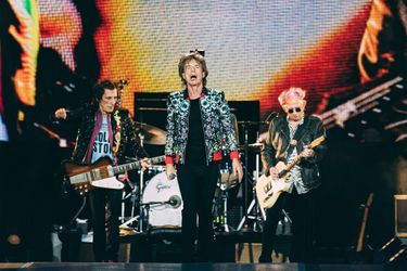 The Rolling Stones were in Paris on Saturday evening for an event concert.