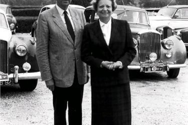 Etienne with his wife Monique Farne, daughter of Gabriel. It was she who developed the bottle design of the Minuty M cuvée, which has become iconic.