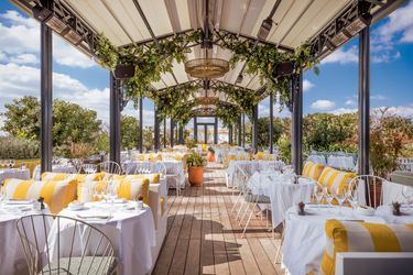 Perruche: Provençal cuisine on the roof of Printemps, boulevard Haussmann.