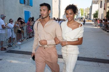 Victor Santiago and Tina Kunakey. Vincent Cassel était retenu sur un tournage.