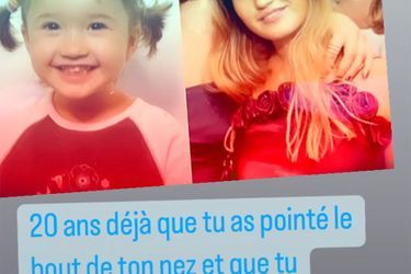 Anne Roumanoff célèbre l'anniversaire de sa fille Marie.