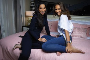 In Paris, alongside Cindy Fabre, the new director of Miss France.