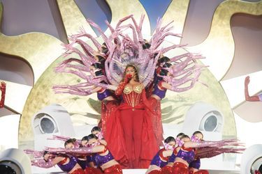 Beyoncé's concert in Dubai, for the inauguration of the Atlantis The Royal hotel, on January 21, 2023.