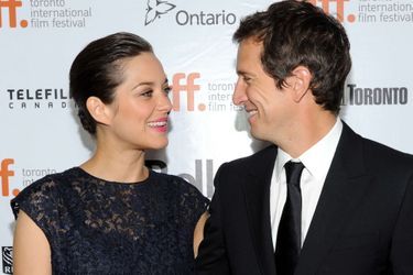 Guillaume Canet et Marion Cotillard à la première de « Blood Ties » au Festival international du film de Toronto, en septembre 2013