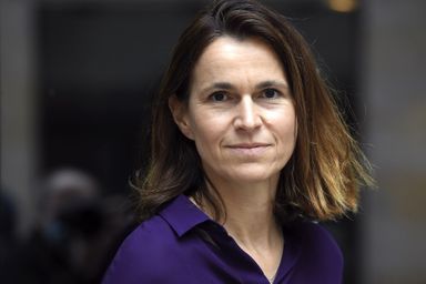 L'ex-ministre de la Culture Aurélie Filippetti, en mars dernier à Strasbourg.