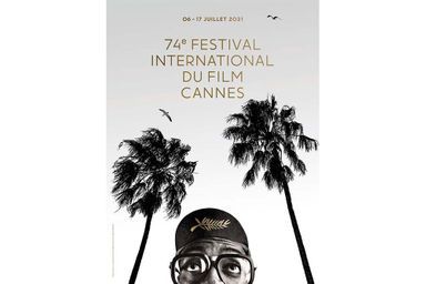 L'affiche du 74e Festival de Cannes.