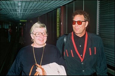 Tom Jones et son épouse Mélinda, en 1995.