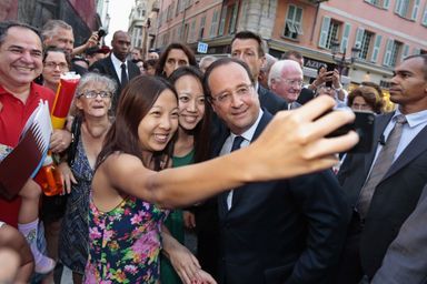 Hollande, Obama, Merkel... - Quand la fièvre "selfie" gagne les politiques