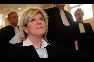 <br />
Sylvie Andrieux, au tribunal correction de Marseille.