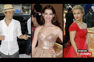 <br />
Jason Mraz, Anne Hathaway et Hayden Panettiere.