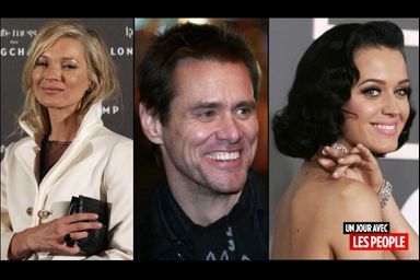 <br />
Kate Moss, Jim Carrey, Katy Perry