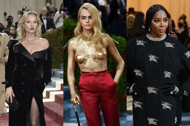 Kate Moss, Cara Delevingne, Naomi Campbell… Parterre de tops au gala du Met