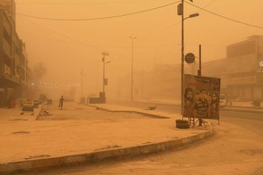 Tempête de sable en Irak : un décès et 5.000 personnes souffrant de troubles respiratoires