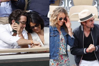 Florence Foresti en couple, Elodie Fontan et Philippe Lacheau... Les stars à Roland-Garros