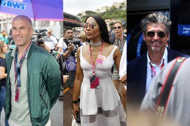 Naomi Campbell, Zinedine Zidane, Patrick Dempsey... Pluie de stars au Grand Prix de Monaco