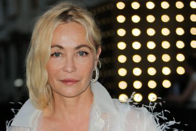 Emmanuelle Béart lors du dîner Gala "Chopard Loves Cinema", à Cannes, le 25 mai 2022.