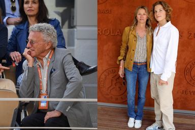 Nelson Monfort en famille, Sarah Lavoine avec son fils... Les stars à Roland-Garros