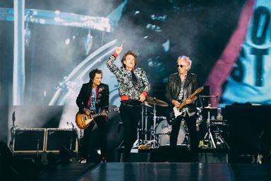 Les Rolling Stones étaient à l’hippodrome de Longchamp, samedi soir.