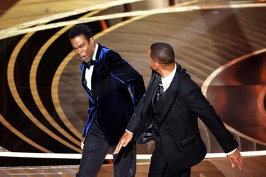 Will Smith s'était levé pour gifler Chris Rock lors de la cérémonie des Oscars, en mars 2022.