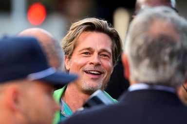 Brad Pitt à la première de "Bullet Train" à Los Angeles, le 1er août 2022.